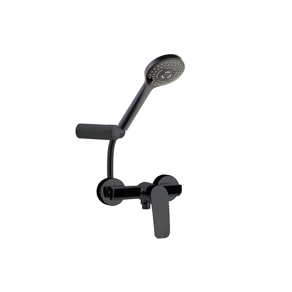 MITIGEUR DOUCHE NOIR MAT - NEW FLY