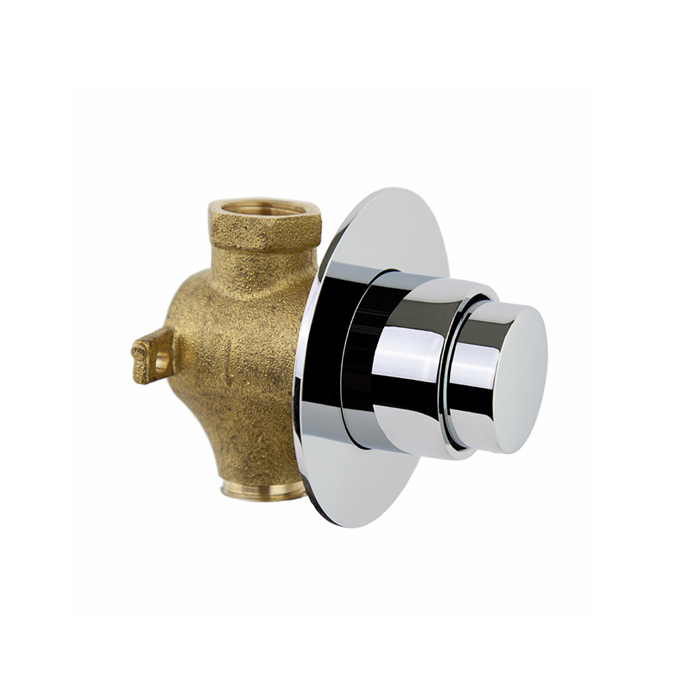 ROBINET POUSSOIR URINOIR ENCASTRE