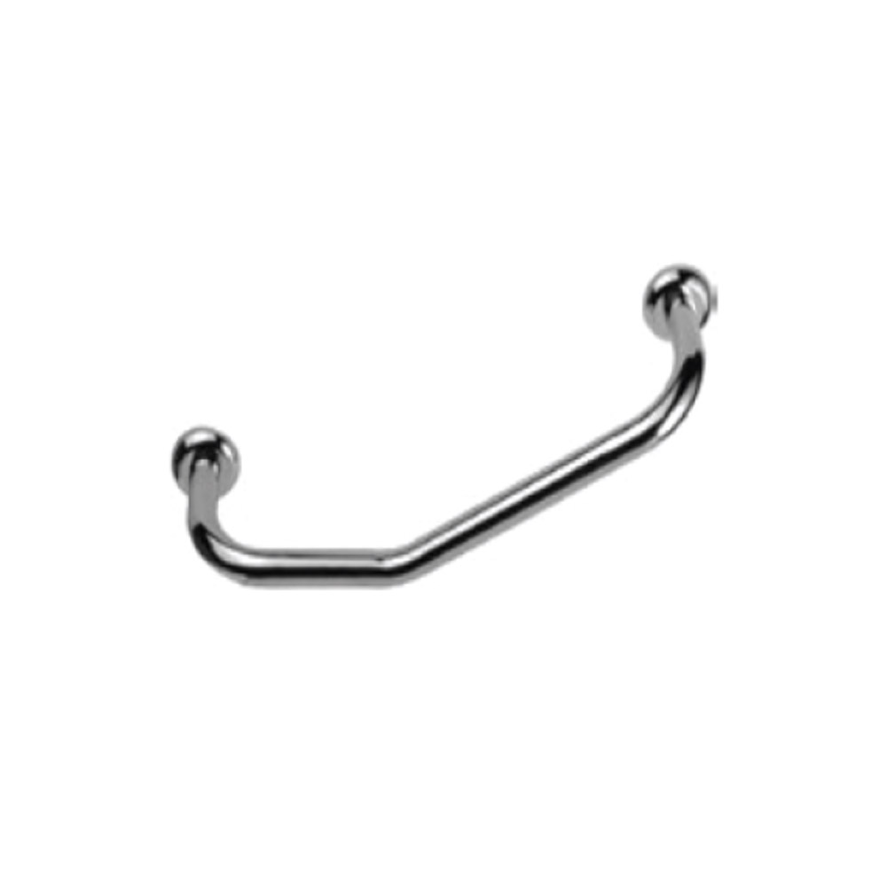 POIGNEE INOX SANS PORTE SAVON DIAM32