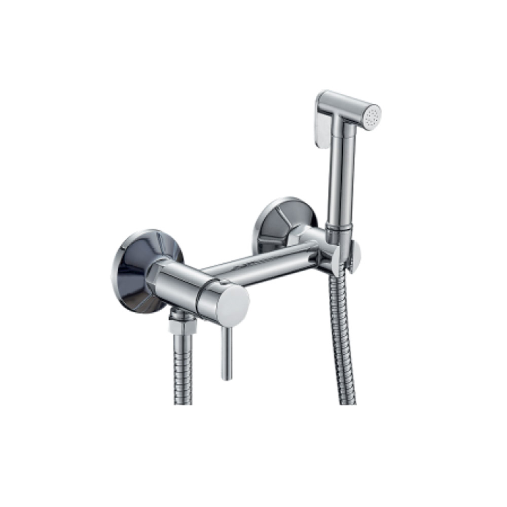 GARNITURE WC+MITIGEUR APPARENT ROND