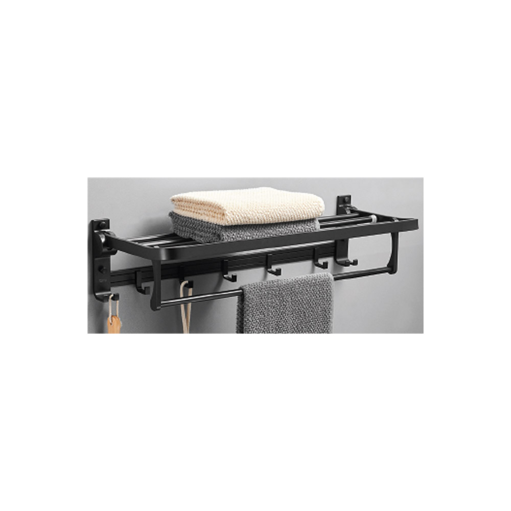 RACK A SERVIETTE ZENITH NOIR MAT