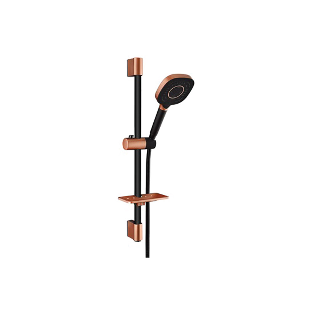 BARRE DOUCHE CORAL BRONZE/NOIR