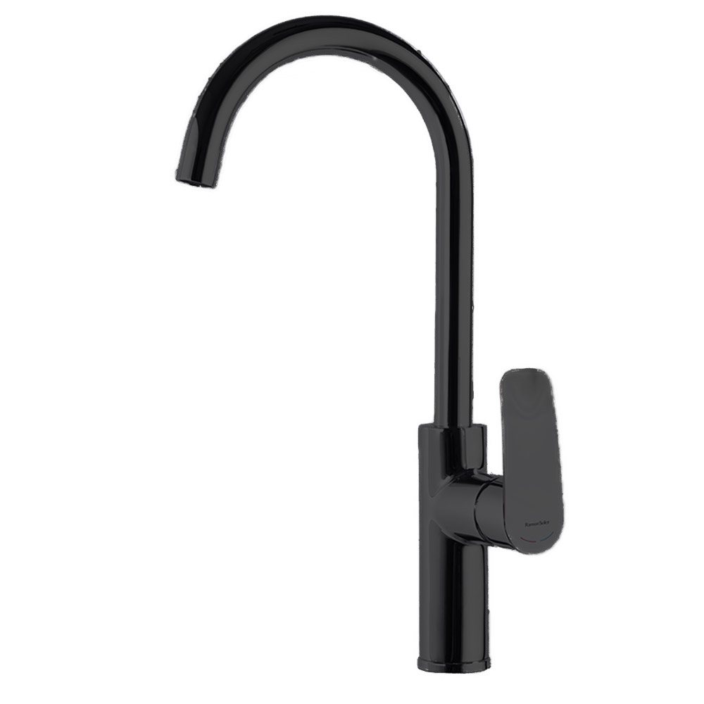 MITIGEUR CUISINE SUR TABLE NOIR MAT - NEW FLY