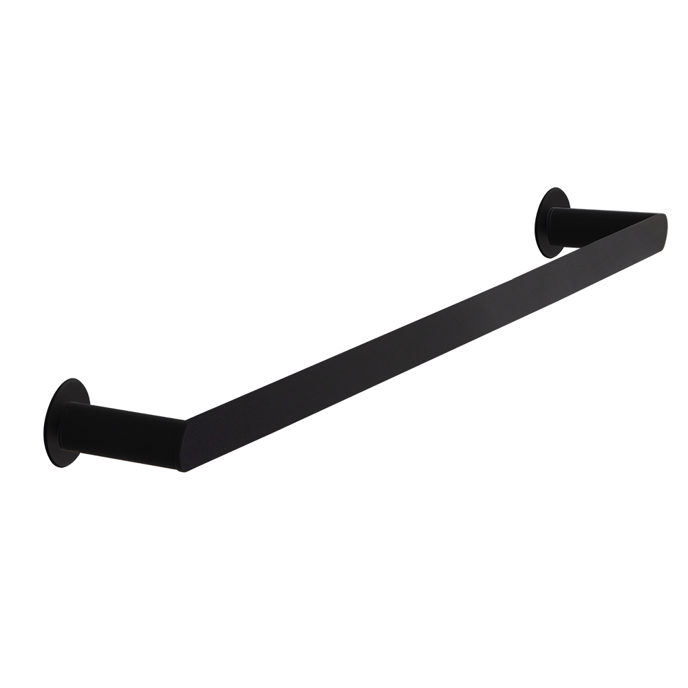 PORTE SERVIETTE BARRE NOIR MAT
