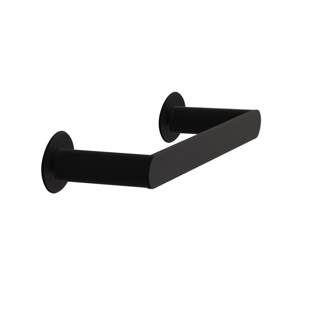 PORTE SERVIETTE COURTE NOIR MAT