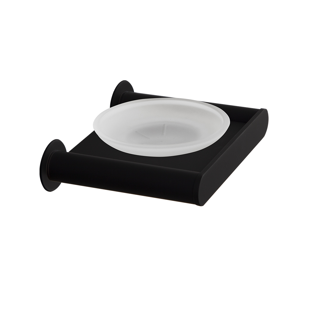 PORTE SAVON NOIR MAT