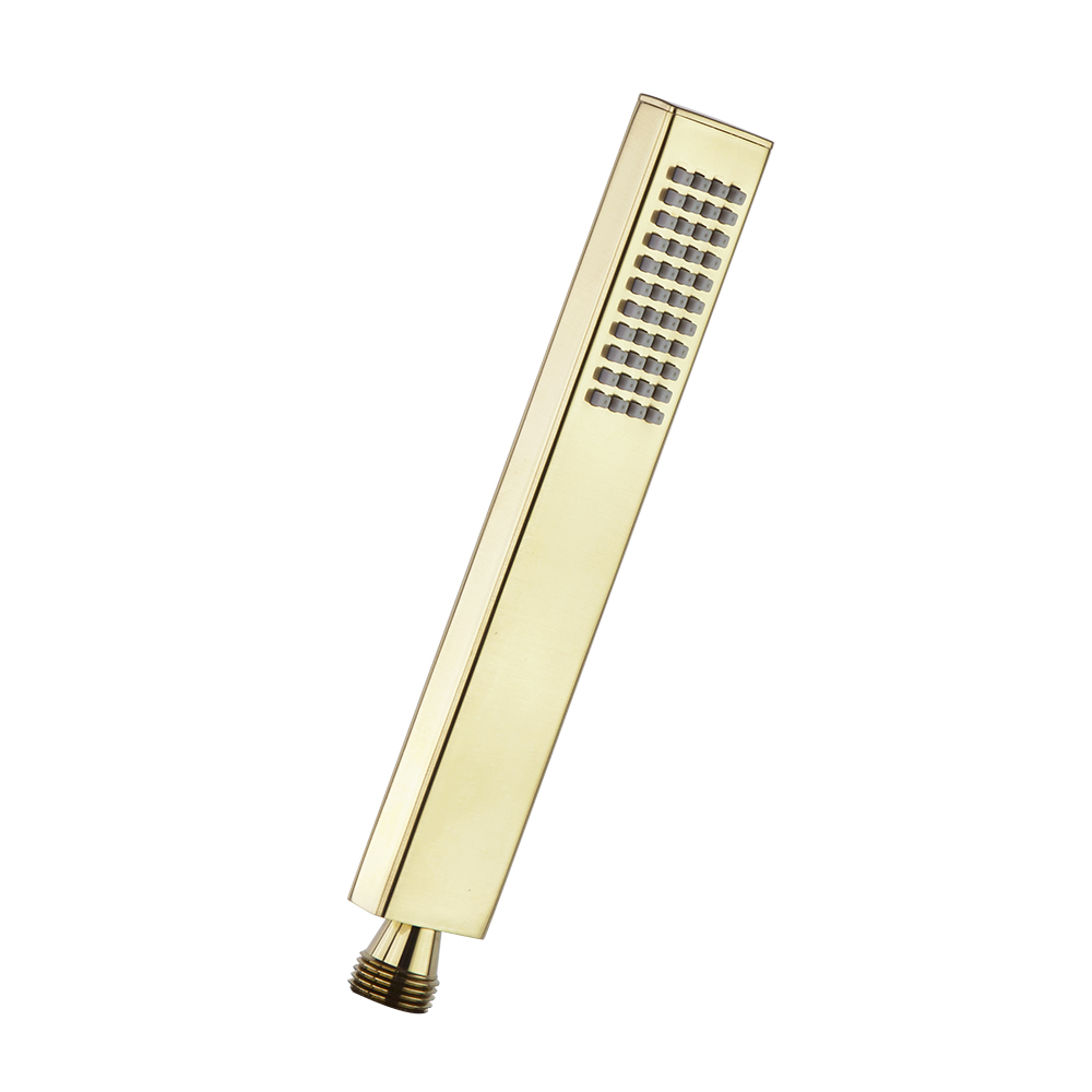 DOUCHETTE METAL RECTANGULAIRE OR BROSSE