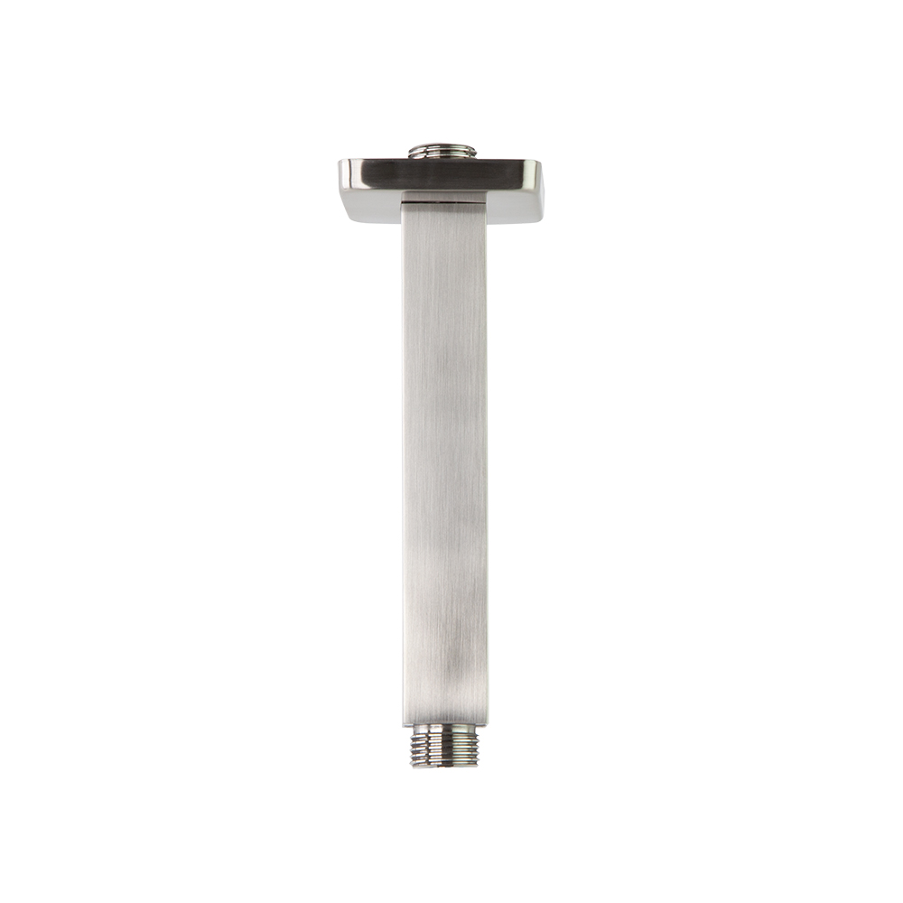 BRAS DE DOUCHE PLAFONIE CARRE CHROME