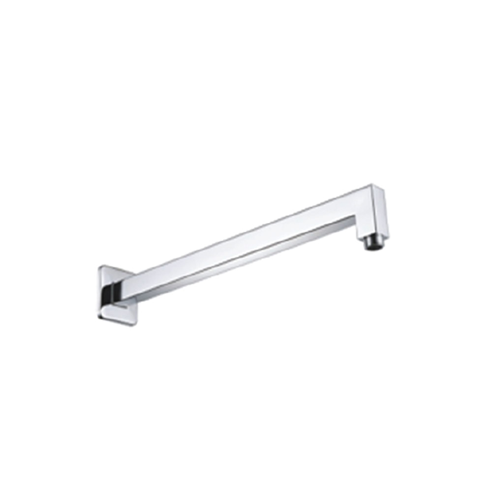 BRAS DOUCHE MURAL CARRE CHROME 40cm