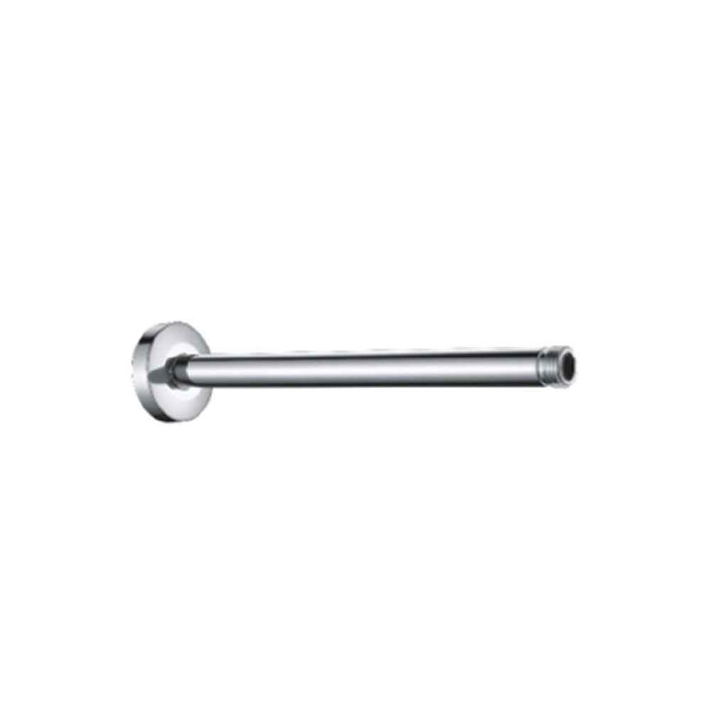 BRAS DOUCHE PLAFONIE ROND CHROME 25cm