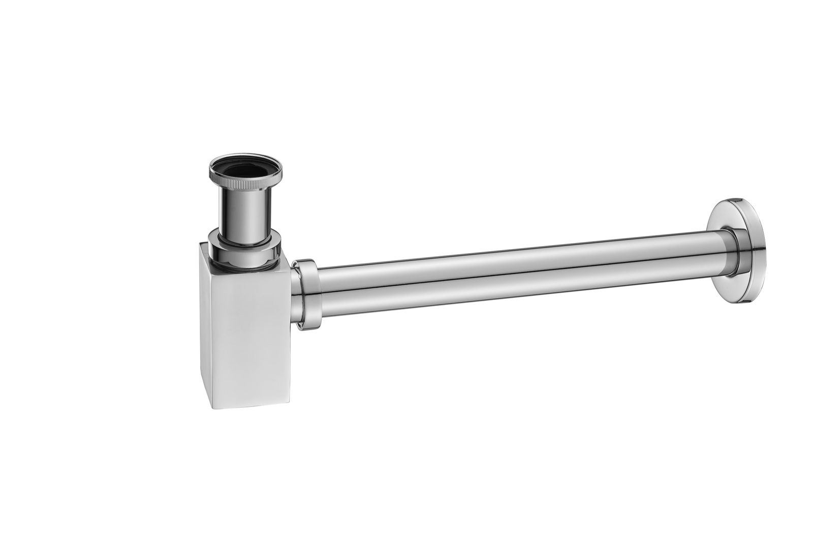 SIPHON LAVABO CARRE CHROME