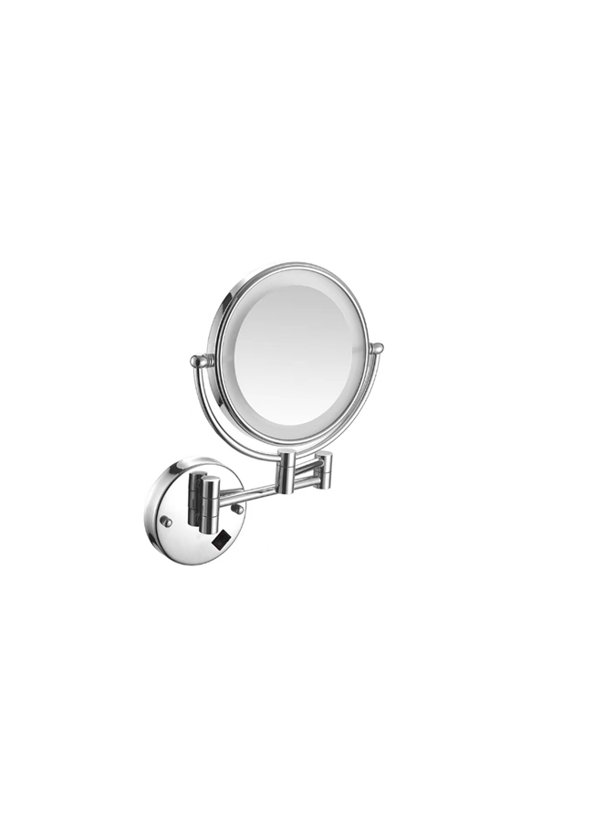 MIROIR GROSSISSANT 8"" LED CHROME