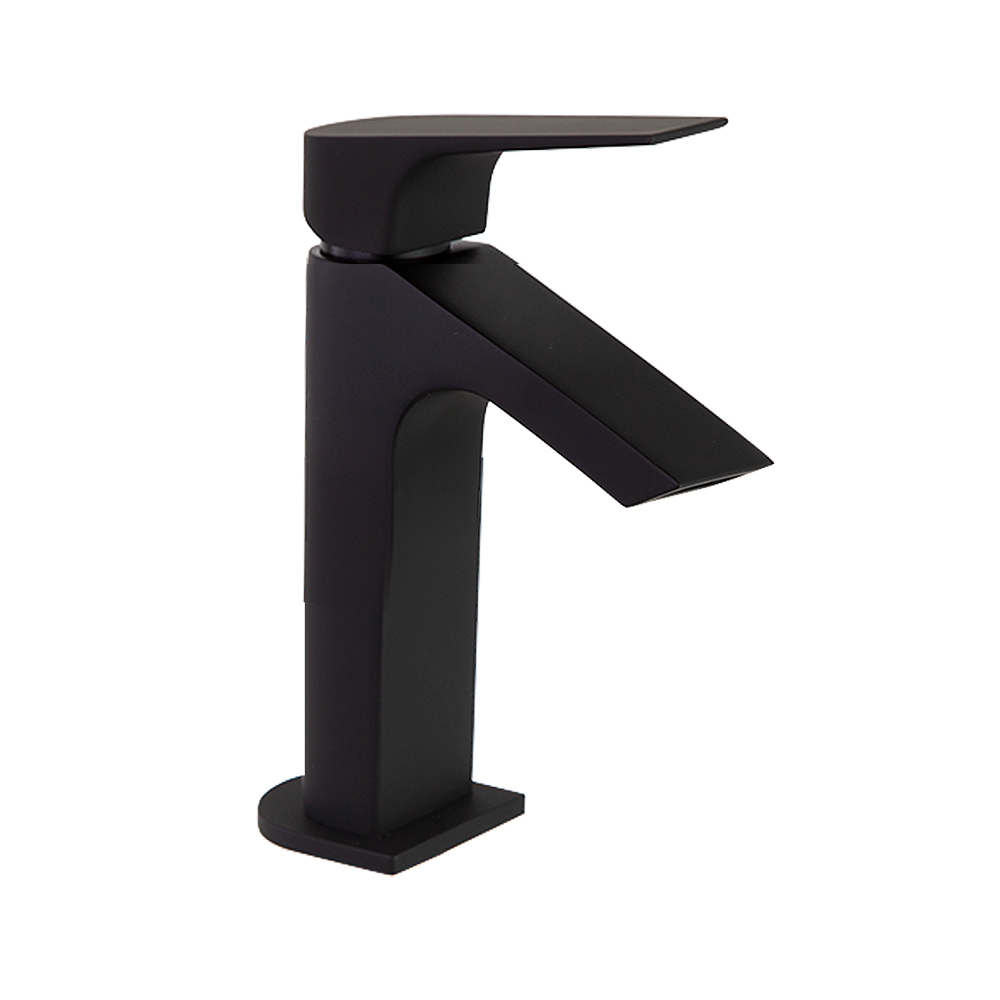 MITIGEUR LAVABO NOIR MAT URBAN CHIC