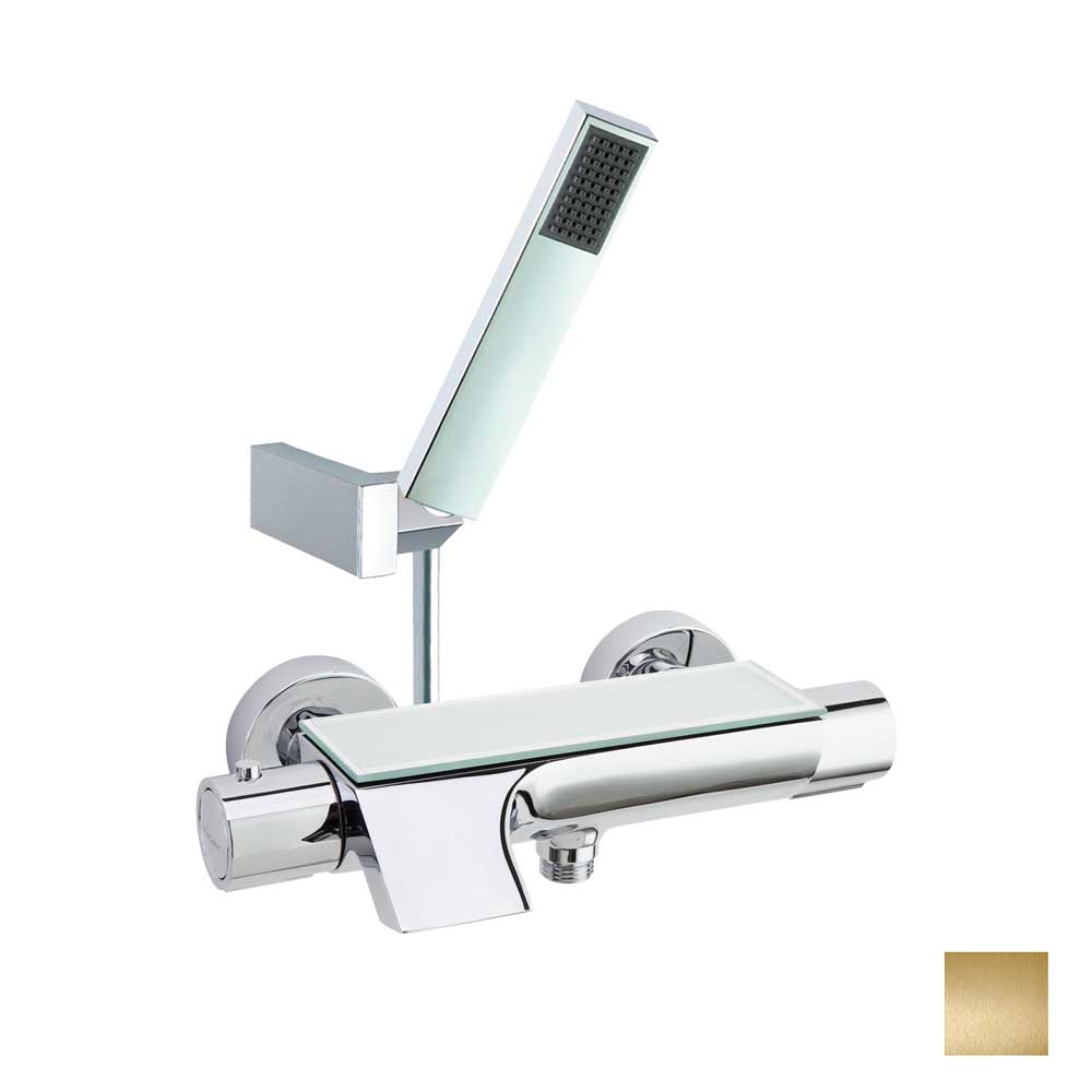 MITIGEUR BAIGNOIR OR BROSSE URBAN CHIC