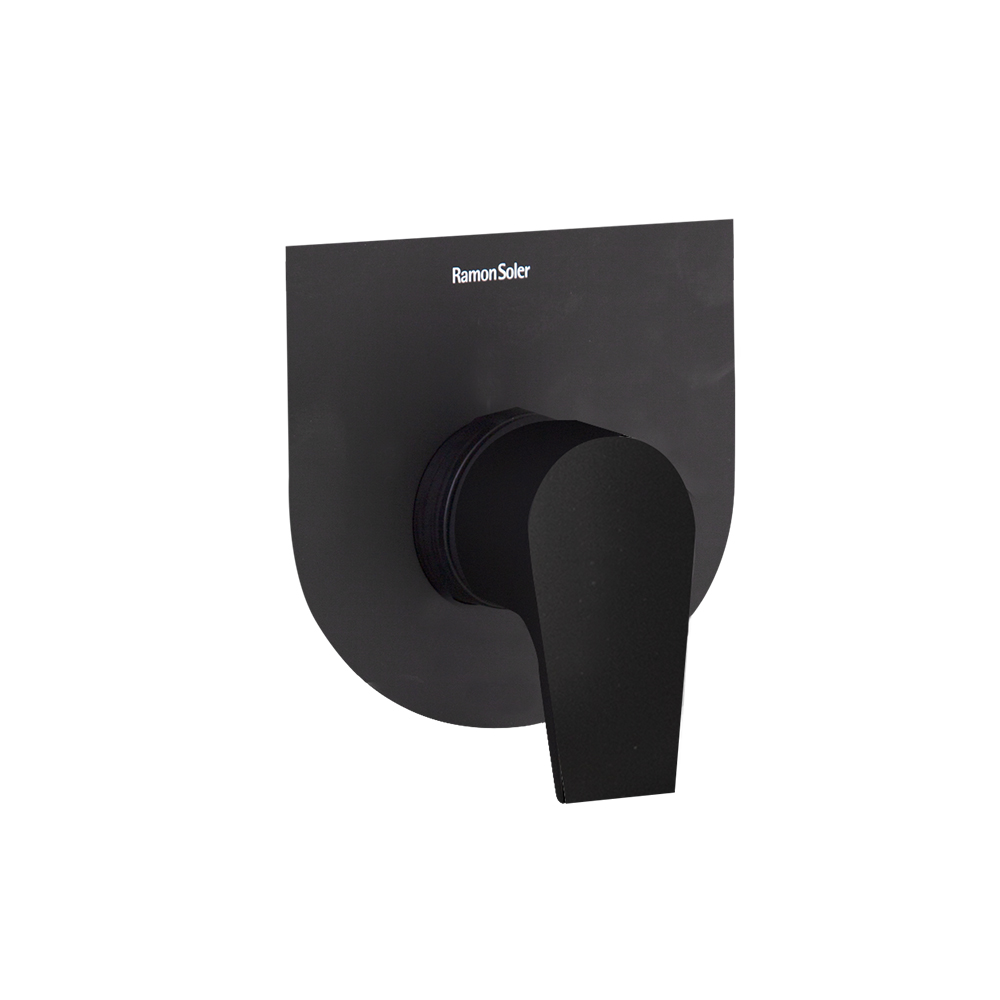 MITIGEUR DOUCHE A ENCASTRER  1 VOIE NOIR MAT URBAN CHIC