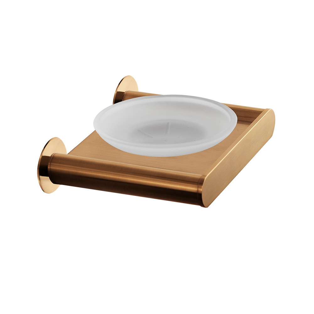 PORTE SAVON CUIVRE BROSSE ERGOS