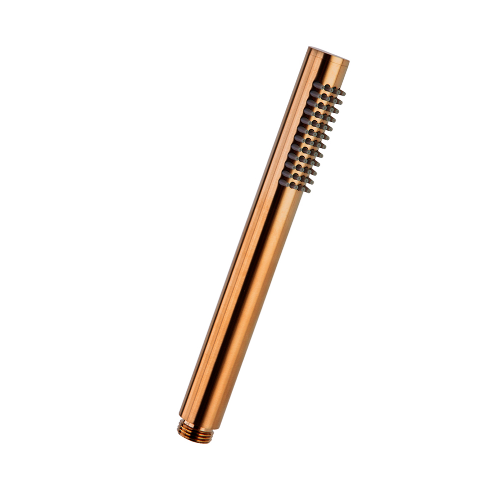 DOUCHETTE CYLINDRIQUE 1F LAITON CUIVRE BROSSE ANTICALCAIRE
