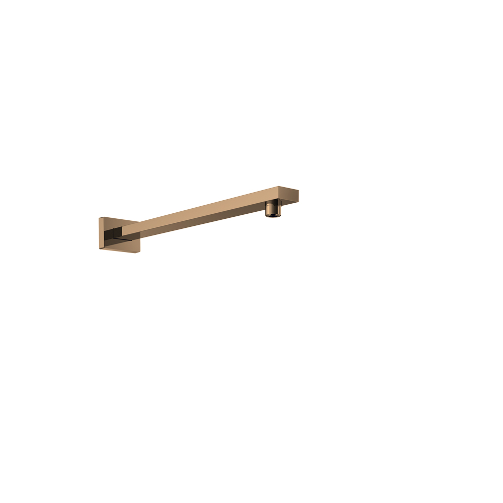 BRAS DE DOUCHE MURAL CARRE CUIVRE  BROSSE
