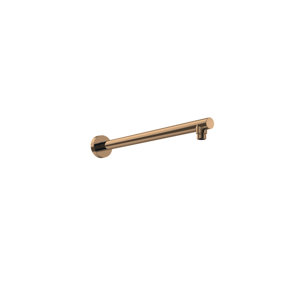 BRAS DE DOUCHE MURAL ROND CUIVRE BROSSE