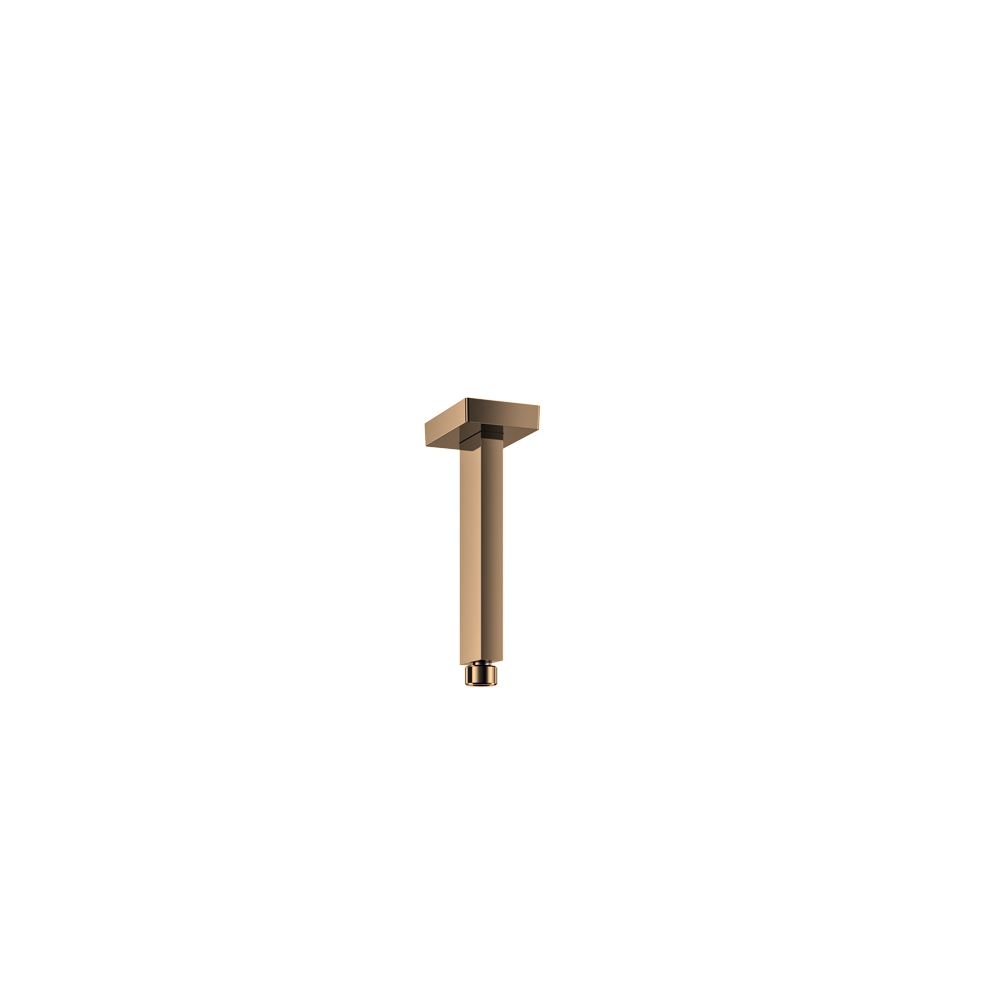 BRAS DE DOUCHE PLAFONIE CARRE CUIVRE BROSSE