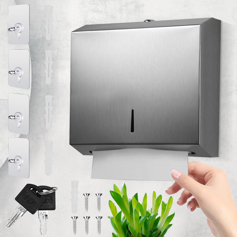 DISTRIBUTEUR DE PAPIER & SAVON