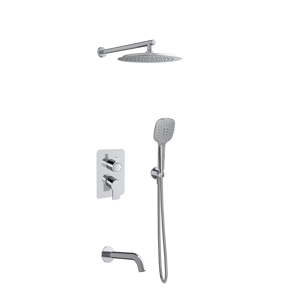 KIT BLAUTHERM 3 VOIES ENCASTRE ROND