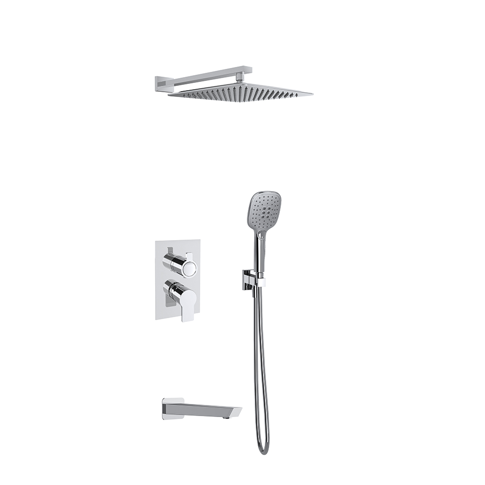 KIT BLAUTHERM 3 VOIES ENCASTRE CARRE